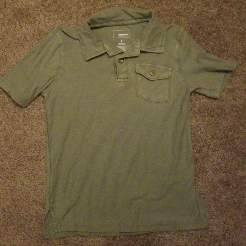 Boys collar shirt